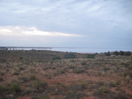 21. Lake Hart - a salt lake that looks like a real lake