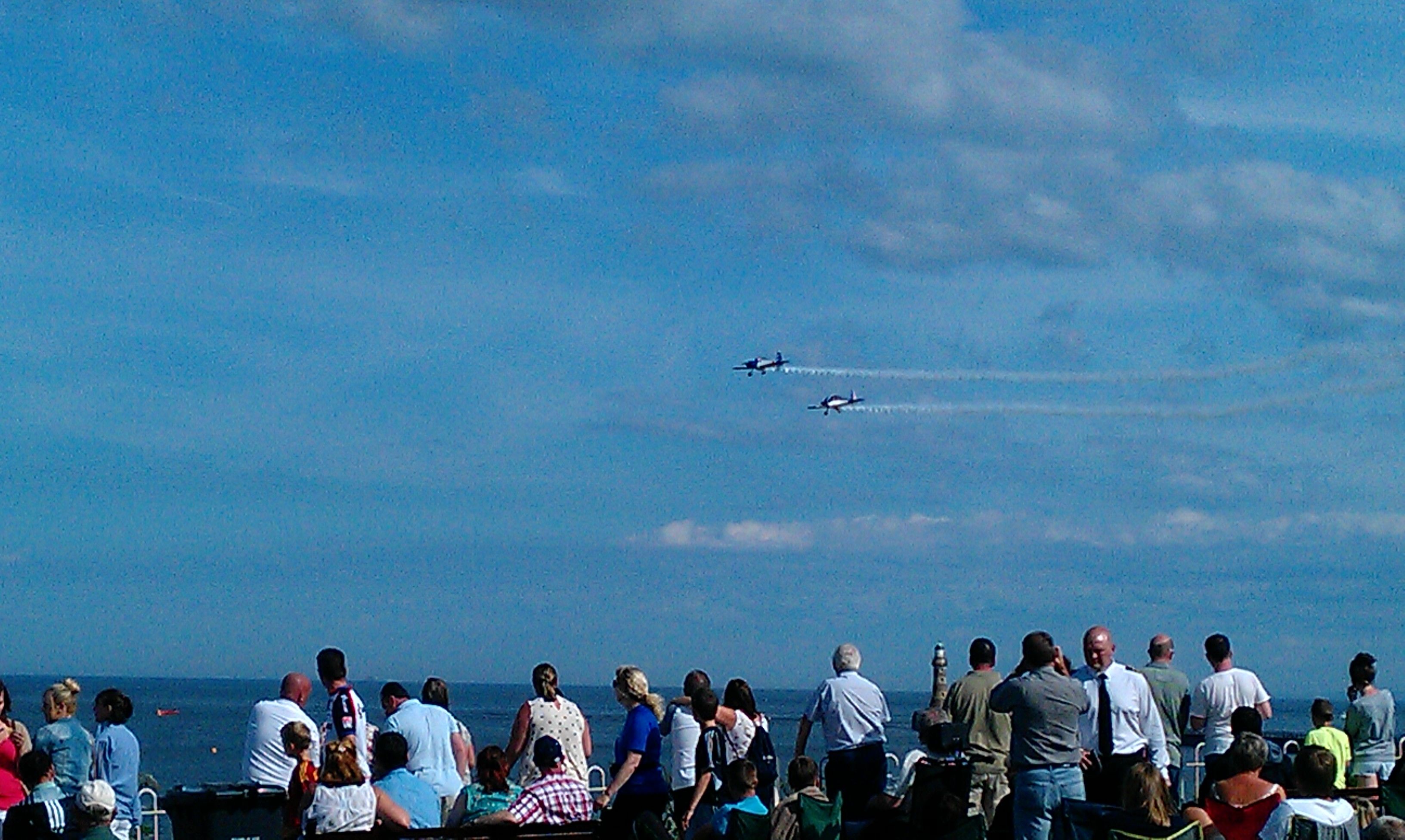 Two aerobats in homebuilt RV8 planes They call themselves the RV8rs