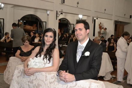 Andrea Sanchez Valencia and Hector Pous