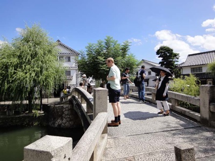 Mathew Peet, Japan, Kazu Hase,  Kurashiki_Historical_Area