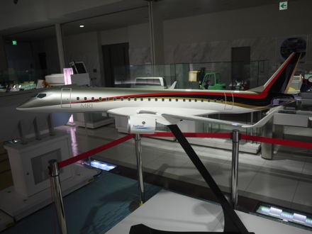 Mathew Peet at Mitsubishi Heavy Industries in Japan, Shinagawa_MSquared_Mitsibushi_Regional_Jet_MRJ