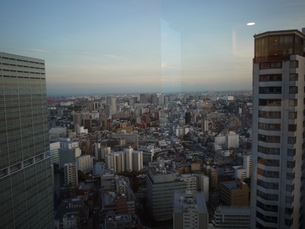 Mathew Peet at Mitsubishi Heavy Industries in Japan, Shinagawa_Dinner_View