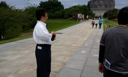 Harry Bhadeshia at NIMS in Japan, 2012