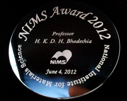 Harry, NIMS Award 2012