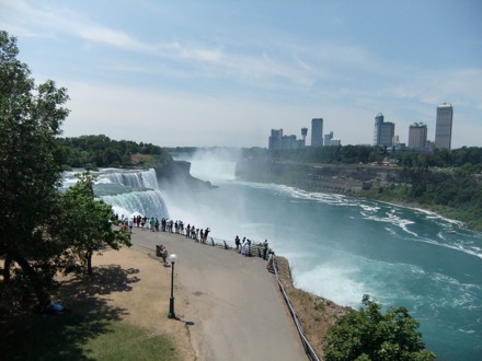 Hala Salman Hasan at Niagra Falls, July 2012