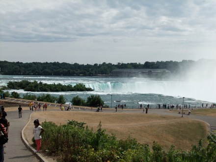 Hala Salman Hasan at Niagra Falls, July 2012