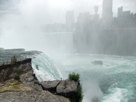 Hala Salman Hasan at Niagra Falls, July 2012