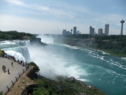 Hala Salman Hasan at Niagra Falls, July 2012