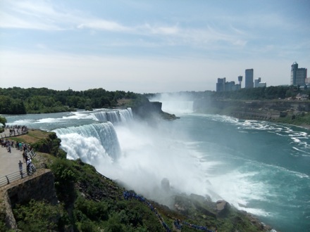 Hala Salman Hasan at Niagra Falls, July 2012