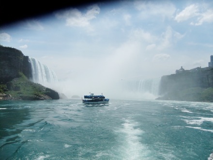 Hala Salman Hasan at Niagra Falls, July 2012