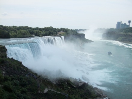 Hala Salman Hasan at Niagra Falls, July 2012