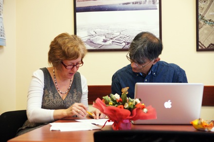 Harry Bhadeshia in Russia, Olga Ushakova, Igor Abrikosov, Sergei Kaloshkin, Tim O'Connor, MISiS, National University of Science and Technology