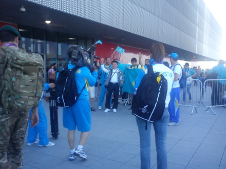 Wilberth Solano and James Nygaard at the London 2012 Olympics  36 Glorious Nation of Kazakhstan