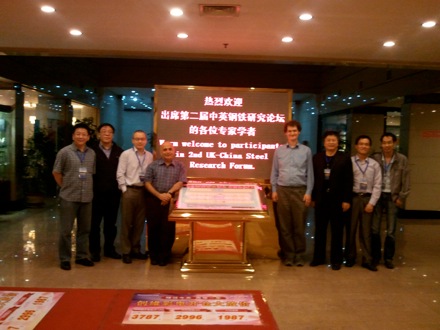 2nd UK-China Steel Symposium, Wuhan, April 2012