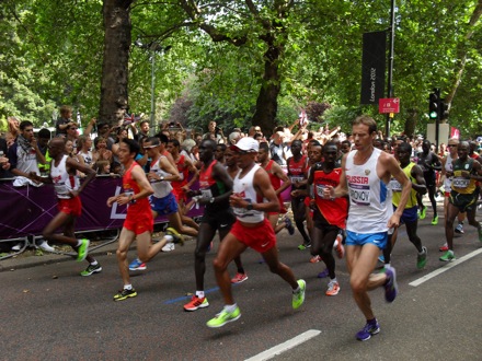 marathon, London 2012, Olympics, Hector Pous