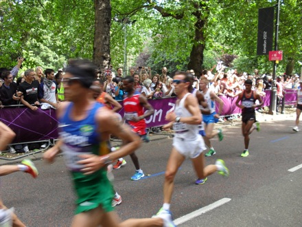 marathon, London 2012, Olympics, Hector Pous