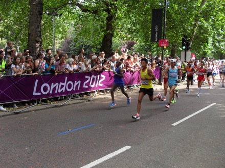 marathon, London 2012, Olympics, Hector Pous