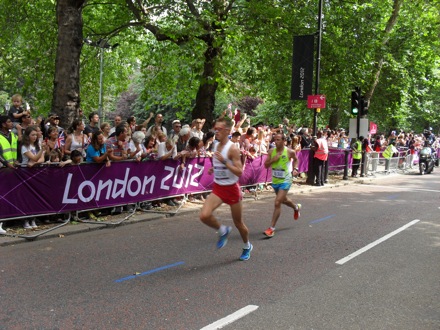 marathon, London 2012, Olympics, Hector Pous