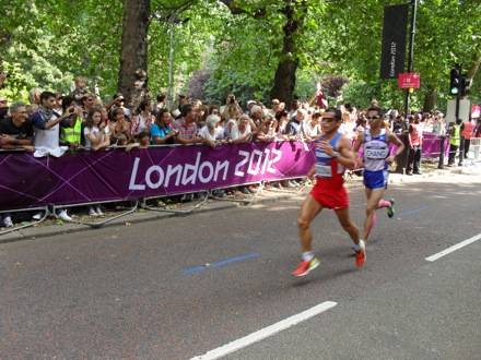 marathon, London 2012, Olympics, Hector Pous