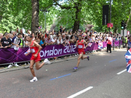 marathon, London 2012, Olympics, Hector Pous