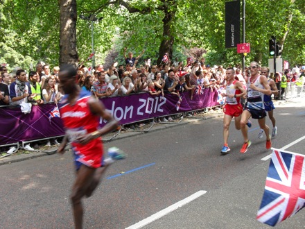 marathon, London 2012, Olympics, Hector Pous