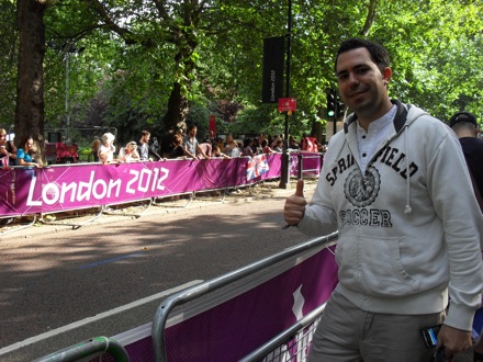 marathon, London 2012, Olympics, Hector Pous