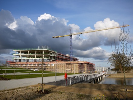 University of Cambridge, Materials Science and Metallurgy, new building under construction