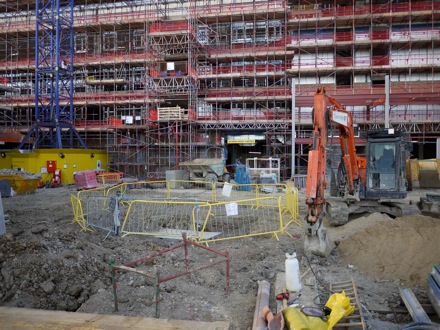 University of Cambridge, Materials Science and Metallurgy, new building under construction