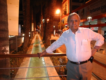 Amir Shirzadi and his father in Turkey