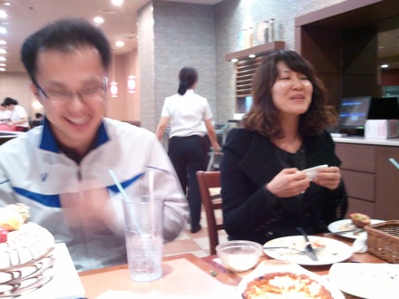 Hong Yeob Lee and Lucy Fielding, brithday, South Korea