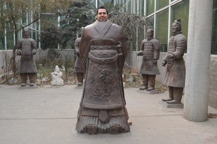 Hector Pous, Andrea Sanchez Valencia, China, Beijing, December 2012