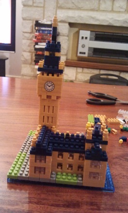 Nanoblocks of Lego, Lego, Houses of Parliament, Eunjeong Kwon, Harry Bhadeshia