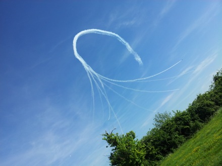 Duxford air show, red arrows, Olivine gems, steel, metallurgy, Mathew Peet, Hala Salman Hasan, Cambridge