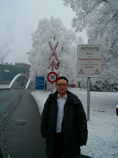 Guo Lei, Harry Bhadeshia, Swiss Steel, Zurich, Lucern, steel, metallurgy