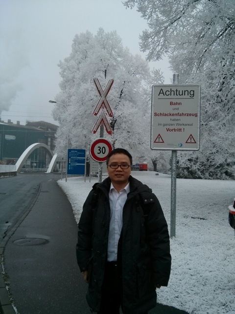 Guo Lei, Harry Bhadeshia, Swiss Steel, Zurich, Lucern, steel, metallurgy