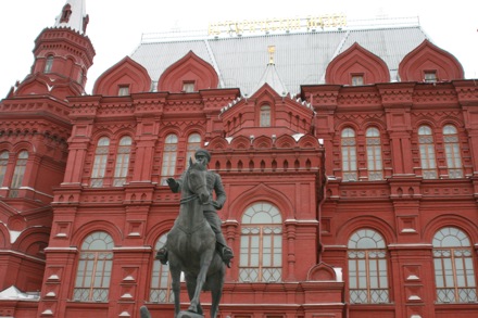 Yan Pei in Moscow, Russian Federation