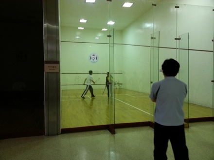 Squash tournament, Harry Bhadeshia, Dong Woo Suh, Eunju Song, GIFT, South Korea