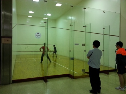 Squash tournament, Harry Bhadeshia, Dong Woo Suh, Eunju Song, GIFT, South Korea