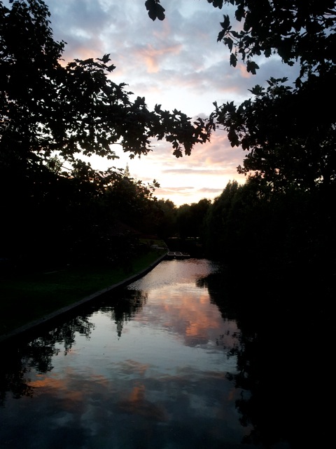 Sunset in Cambridge, Hala Salman Hasan