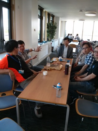 Jer Ren Yang, Hala Salman Hasan, Aseel Hamdany, Daniel Gaude Fugarolas, Amir Shirzadi, UK-China meeting, Kings Cross Station, Darwin College, Dong Woo Suh, Lucy Fielding, Jee Hyun Kang