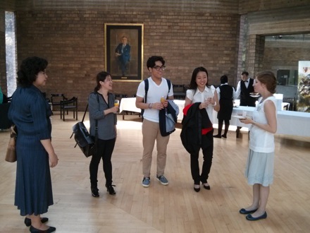 Jer Ren Yang, Hala Salman Hasan, Aseel Hamdany, Daniel Gaude Fugarolas, Amir Shirzadi, UK-China meeting, Kings Cross Station, Darwin College, Dong Woo Suh, Lucy Fielding, Jee Hyun Kang