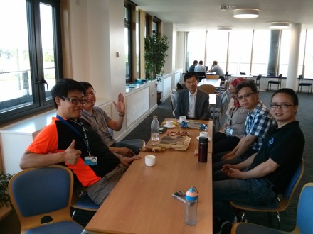 Jer Ren Yang, Hala Salman Hasan, Aseel Hamdany, Daniel Gaude Fugarolas, Amir Shirzadi, UK-China meeting, Kings Cross Station, Darwin College, Dong Woo Suh, Lucy Fielding, Jee Hyun Kang