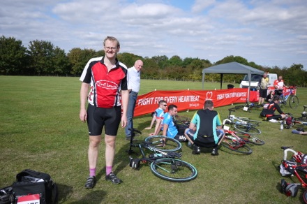 Oxford to Cambridge bicycle ride, British Heart Foundation