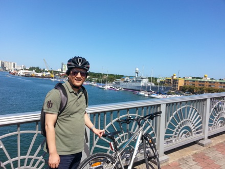 training in South Korea, Oxford to Cambridge bike ride, British Heart Foundation, Dong Woo Suh, Harry Bhadeshia