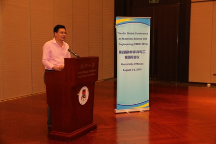 Conference on Materials Science and Engineering, Macau, University of Macau, Harry Bhadeshia