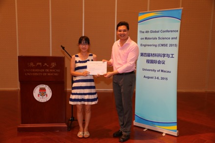 Conference on Materials Science and Engineering, Macau, University of Macau, Harry Bhadeshia