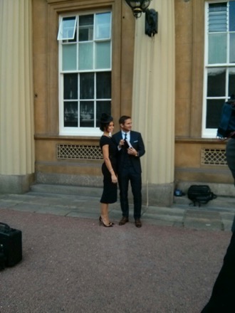 Harry Bhadeshia, Knighthood, investiture, buckingham palace, duke of Cambridge