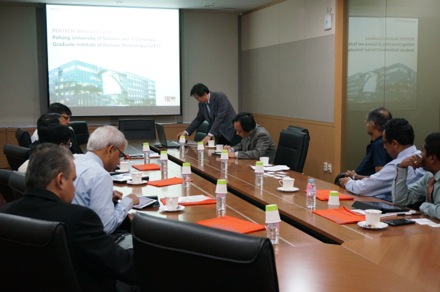 Visitors from TATA Steel India, to GIFT, POSTECH, Korea, Harry Bhadeshia