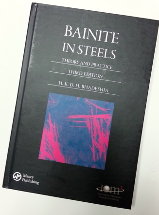 Bainite in Steels: theory and practice, third edition, H. K. D. H. Bhadeshia, steels, phase transformations