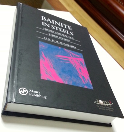 Bainite in Steels: theory and practice, third edition, H. K. D. H. Bhadeshia, steels, phase transformations